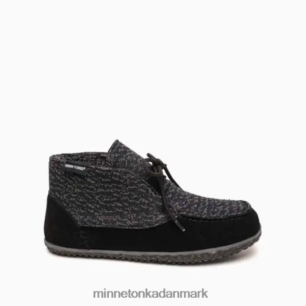 fodtøj sort Mænd torrey Minnetonka 44RZ425