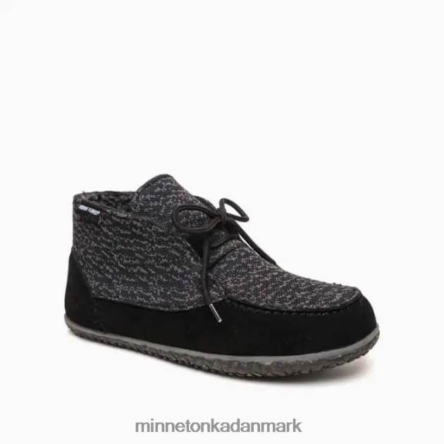 fodtøj sort Mænd torrey Minnetonka 44RZ425