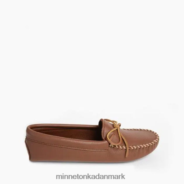 fodtøj karmel Mænd dobbelt deerskin blødsål Minnetonka 44RZ336