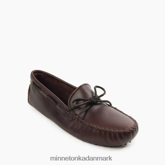 fodtøj mørkebrun Mænd klassisk driver Minnetonka 44RZ354