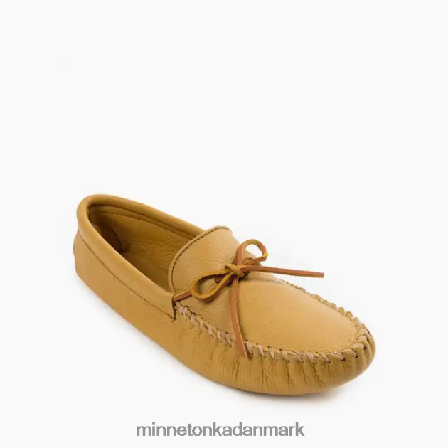 fodtøj naturlig Mænd dobbelt deerskin blødsål Minnetonka 44RZ337