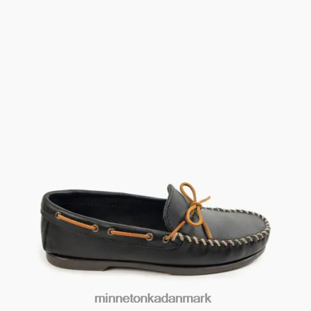 fodtøj sort Mænd camp moc Minnetonka 44RZ331