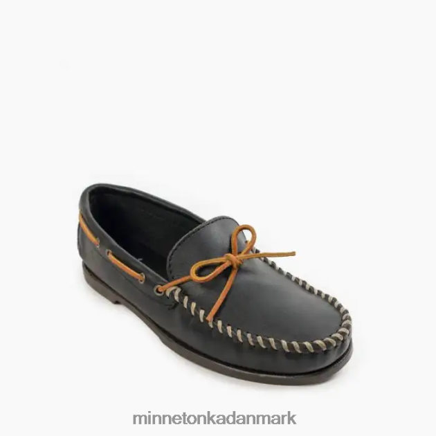 fodtøj sort Mænd camp moc Minnetonka 44RZ331