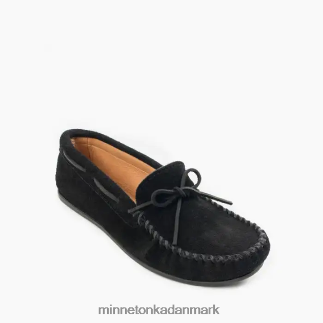 fodtøj sort Mænd klassisk moc Minnetonka 44RZ328
