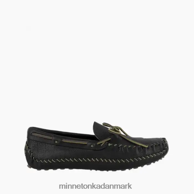 fodtøj sort/oliven Mænd p.w. kører moc Minnetonka 44RZ380