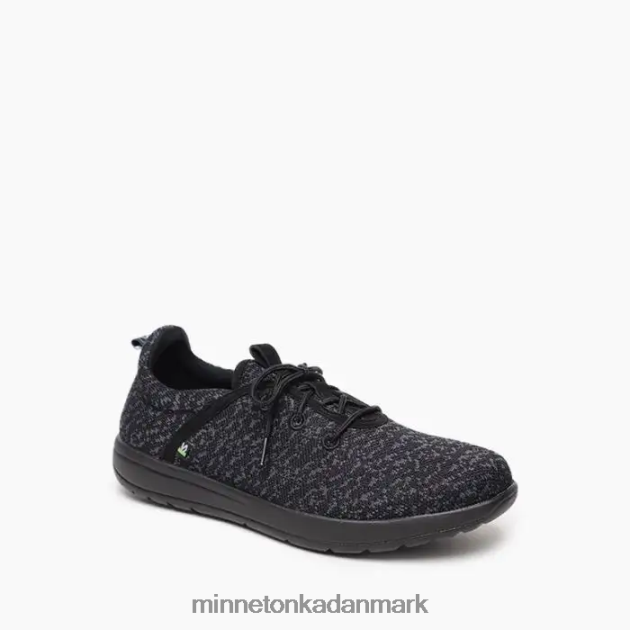 fodtøj sort Mænd øko på ny Minnetonka 44RZ446