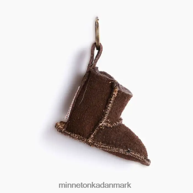 tilbehør chokolade unisex mini støvle nøgleringe Minnetonka 44RZ534